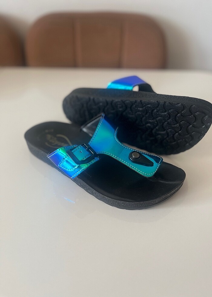 Parmak arası bayan terlik - Görsel 3