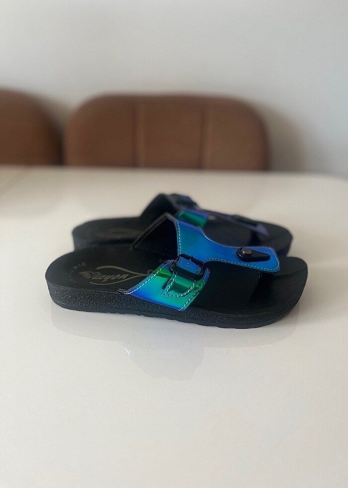 Parmak arası bayan terlik - Görsel 5