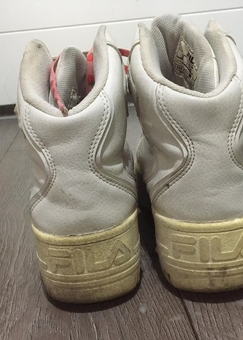 36 Beden beyaz Renk Beyaz Fila Kadın Spor Ayakkabı Pembe Bağcıklı