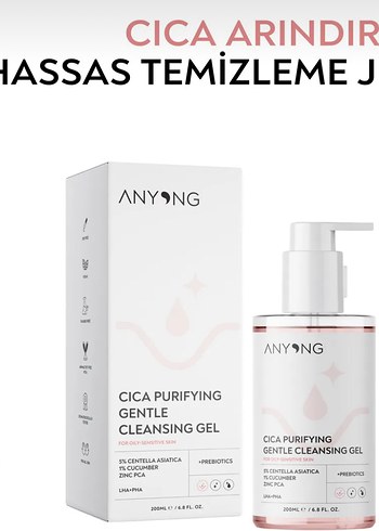 Anyong Cica Arındırıcı Hassas Temizleme Jeli