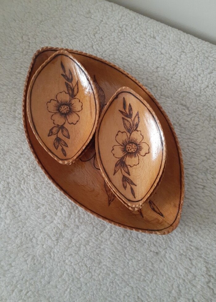 Ahşap  çerezlik - Görsel 3