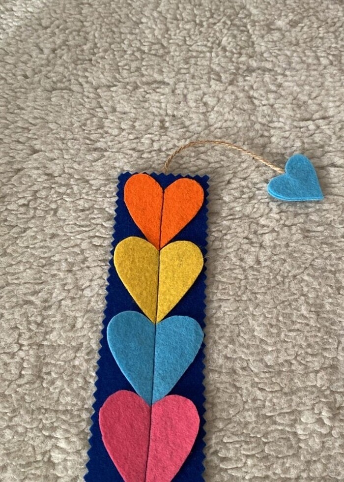 Keçe Kitap Ayracı    - Görsel 2