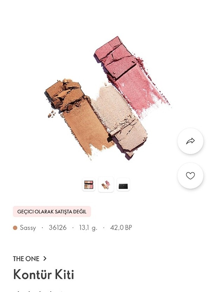 The one kontür kiti - Görsel 2