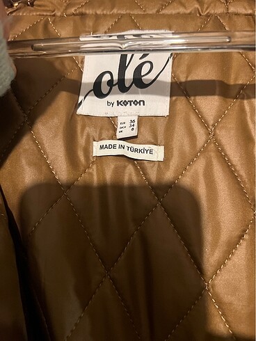 36 Beden Koton mont hırka