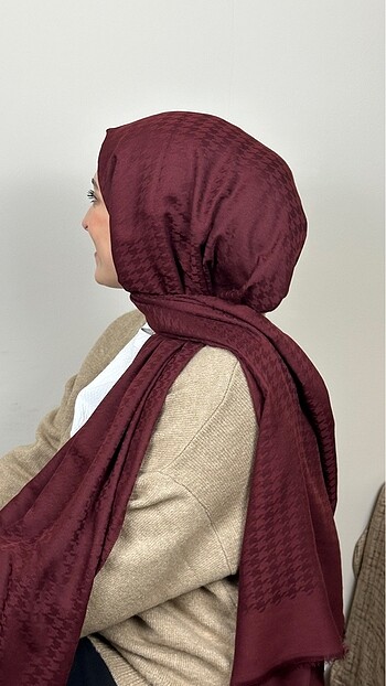Kazayağı Desen - Kızılcık