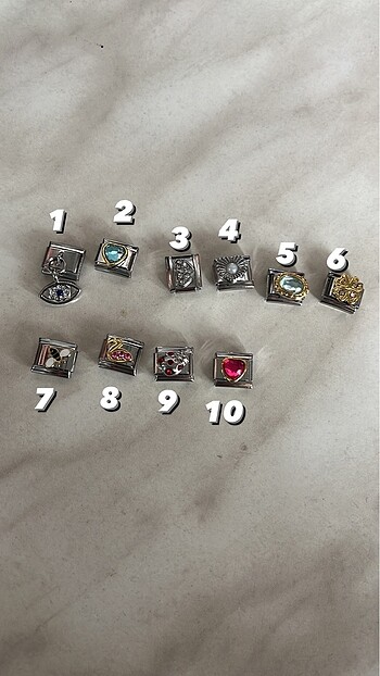 Nomination çelik charm