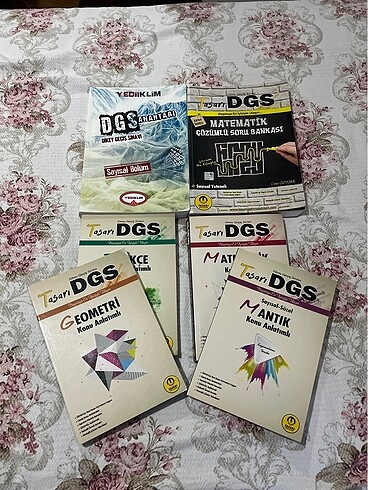 DGS konu anlatımı set ve test kitapları