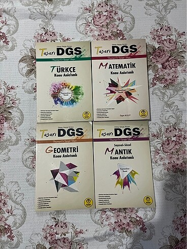 Tasarı yayınları DGS konu anlatımı set