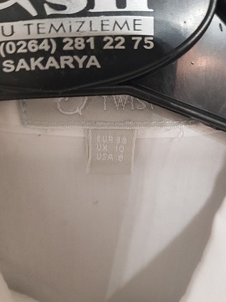 m Beden Twist kısa kollu gömlek 