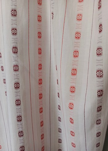 American Vintage vintage oversize 70's kısa kol gömlek
