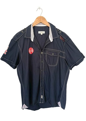 vintage y2k polo cepli kargo gömlek