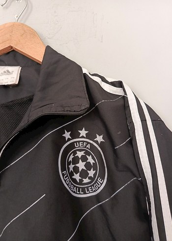 vintage spor UEFA ceket yağmurluk - Görsel 6