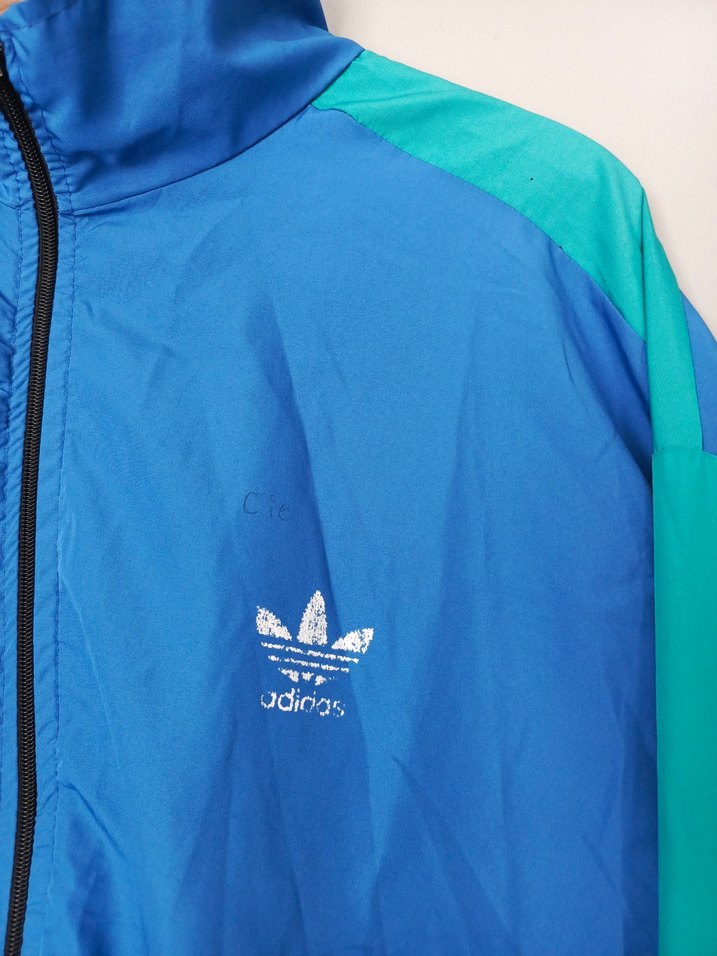 vintage 90's oversize ceket yağmurluk - Görsel 4