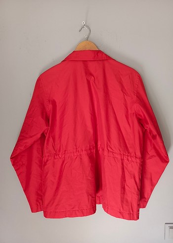 vintage oversize yağmurluk ceket - Görsel 7