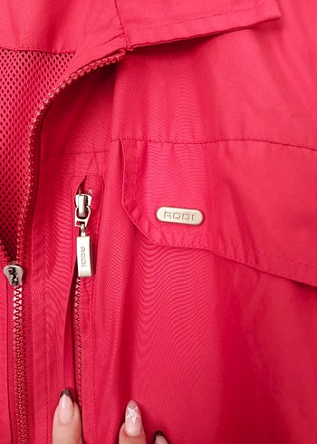 vintage oversize yağmurluk ceket - Görsel 3