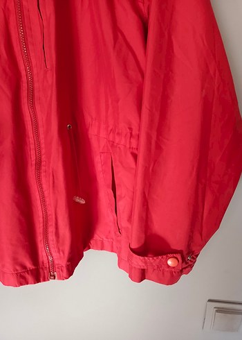 vintage oversize yağmurluk ceket - Görsel 6