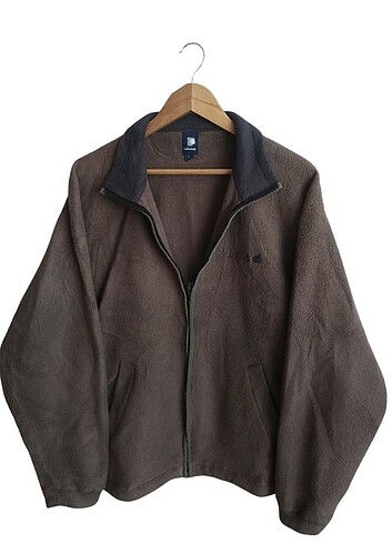 Vintage oversize polar hırka ceket