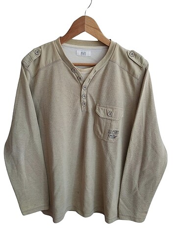 Vintage oversize ince sweatshirt kazak