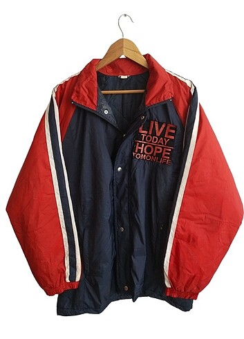 Vintage oversize ceket yagmurluk mont