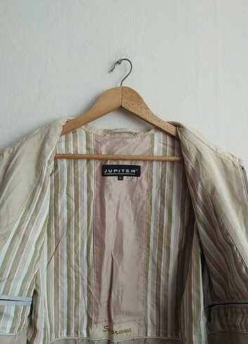 universal Beden Vintage oversize süet deri ceket