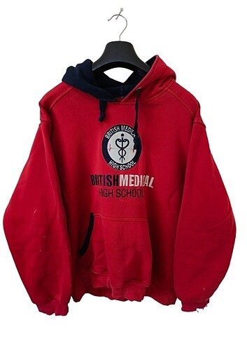 Oversize britsh school sweatshirt