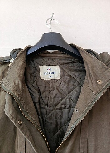 American Vintage Vintage kapşonlu mont kaban parka