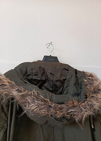 Vintage kapşonlu mont kaban parka  - Görsel 5