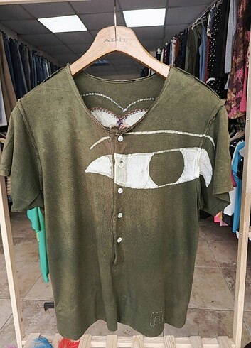 Vintage yumuşak t-shirt