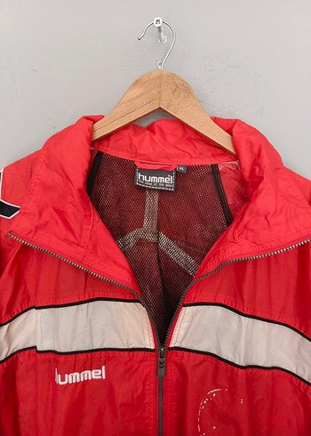 vintage oversize 90s yagmurluk ceket - Görsel 5