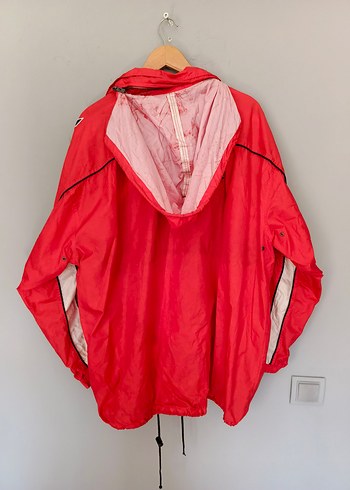 vintage oversize 90s yagmurluk ceket - Görsel 3