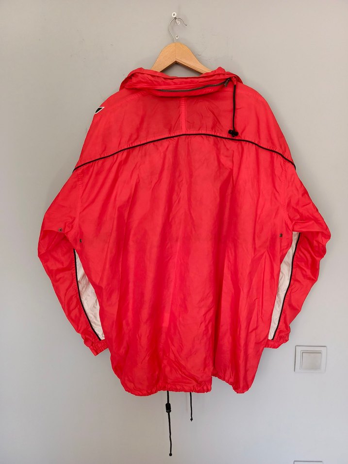 vintage oversize 90s yagmurluk ceket - Görsel 2