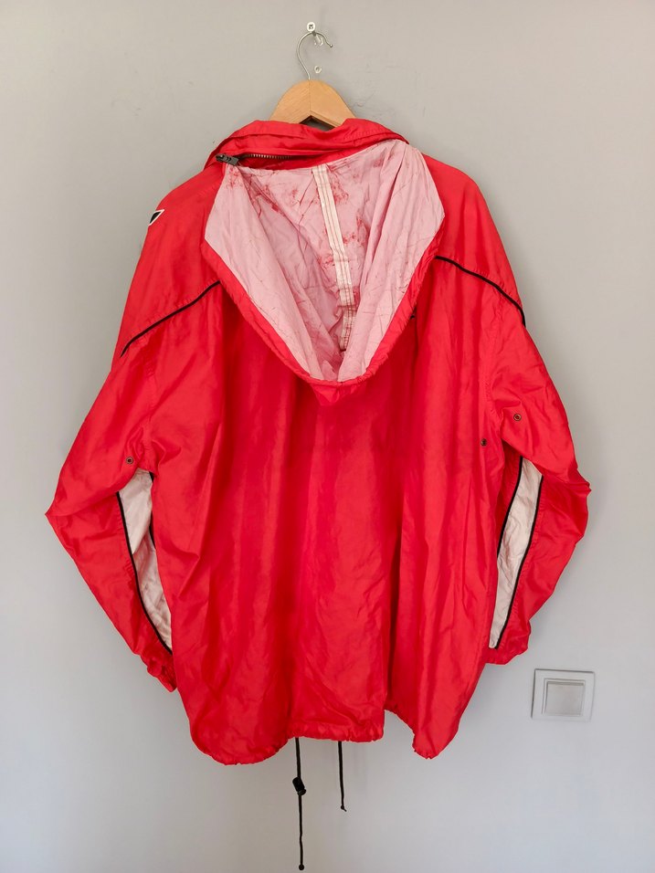 vintage oversize 90s yagmurluk ceket - Görsel 3