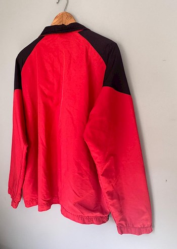 vintage oversize 90s spor yağmurluk ceket - Görsel 10