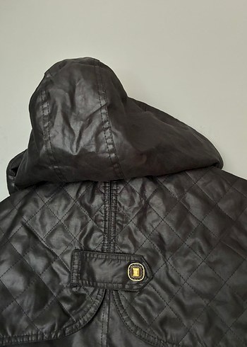 Vintage uzun Parlak  Parka kaban mont 90s - Görsel 4