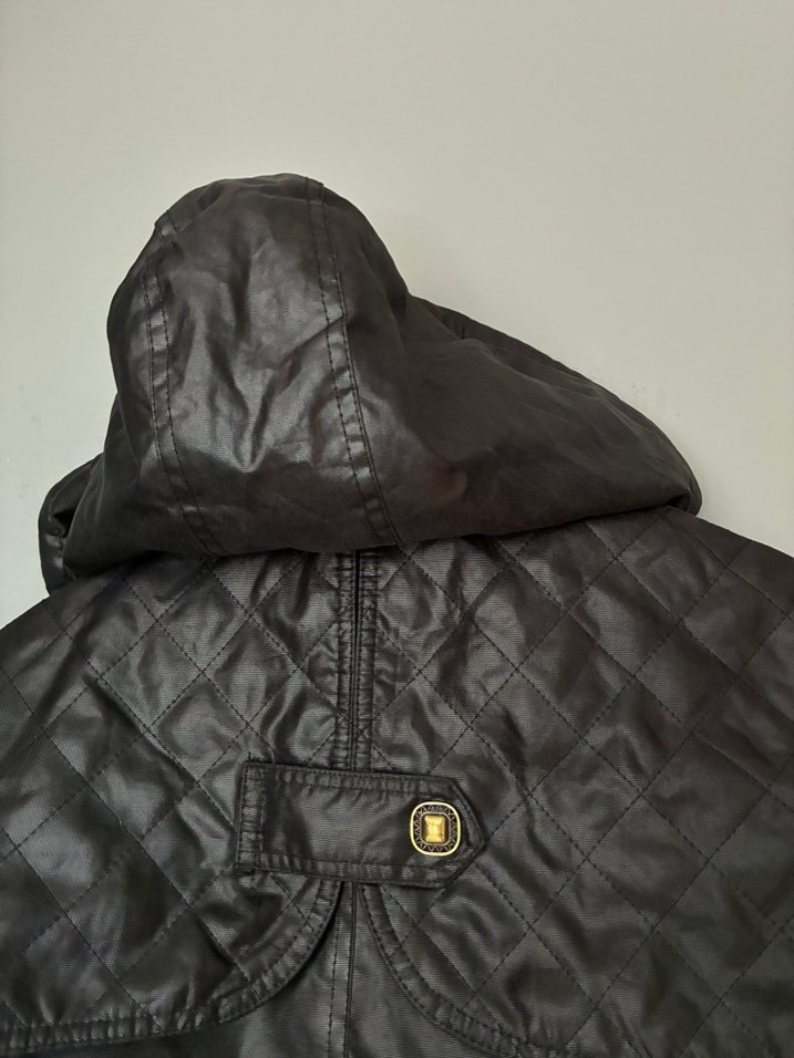 Vintage uzun Parlak  Parka kaban mont 90s - Görsel 4