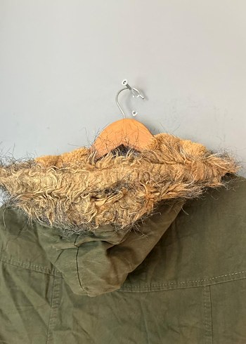 Vintage Y2K Peluş Astarlı Parka mont - Görsel 4