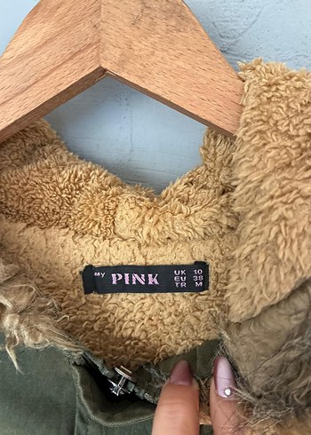 Vintage Y2K Peluş Astarlı Parka mont - Görsel 5