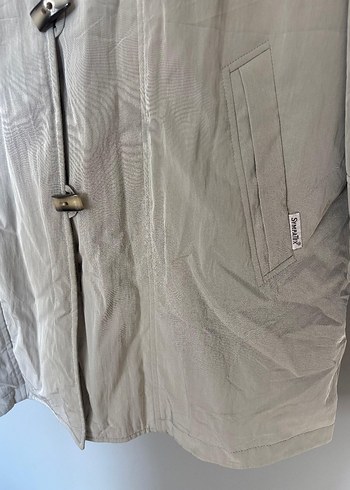 vintage uzun yağmurluk kaban ceket sympatex - Görsel 6