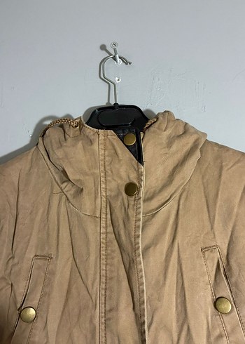 içi peluş mont Ceket parka - Görsel 7