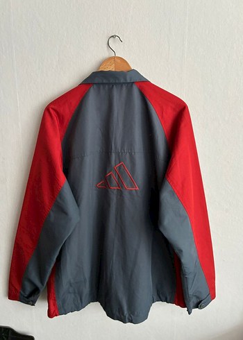 vintage oversize 90s yağmurluk ceket - Görsel 10