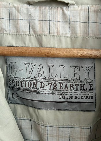 vintage oversize uzun 90s trenckot ceket - Görsel 7