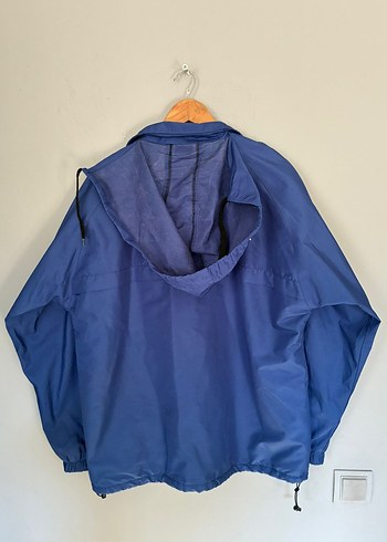 vintage oversize polar iç Y2K Yağmurluk ceket - Görsel 4