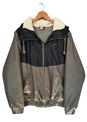 vintage oversize mont yağmurluk ceket - Görsel 2