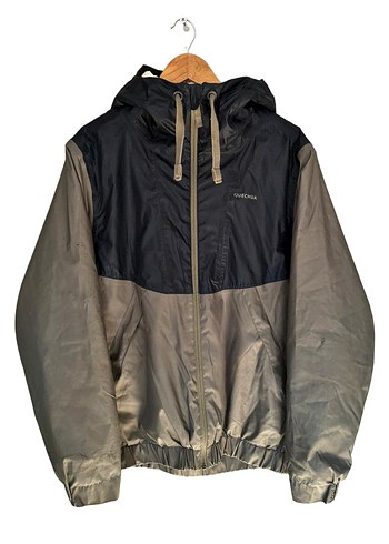 vintage oversize mont yağmurluk ceket - Görsel 3