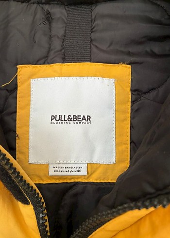 vintage kanguru şişme mont yağmurluk - Görsel 8