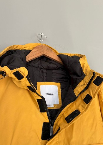 vintage kanguru şişme mont yağmurluk - Görsel 5