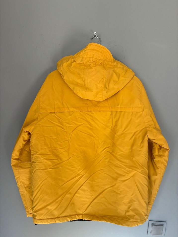 vintage kanguru şişme mont yağmurluk - Görsel 3