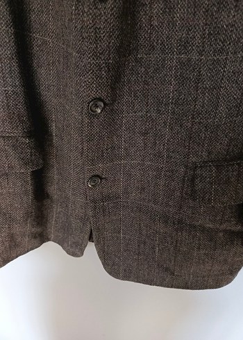 Vintage klasik takım elbise blazer Ceket - Görsel 4
