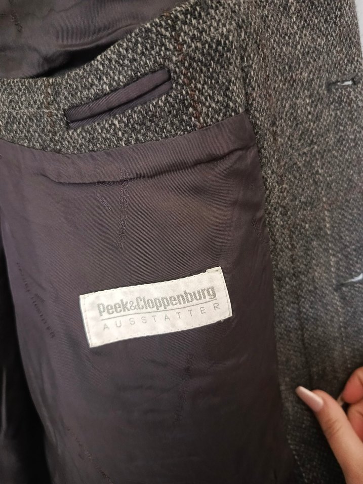 Vintage klasik takım elbise blazer Ceket - Görsel 2