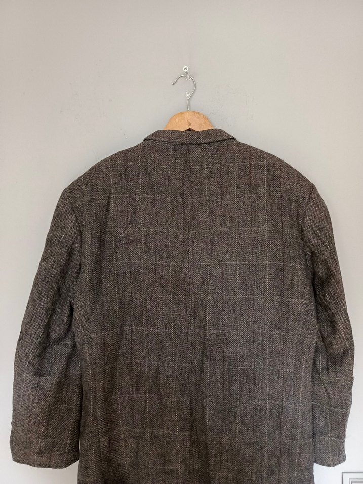 Vintage klasik takım elbise blazer Ceket - Görsel 3